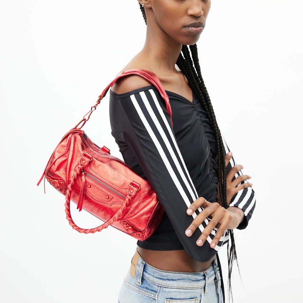 BALENCIAGA Lambskin Leather Small City Twiggy Bag - Picture 3 of 13